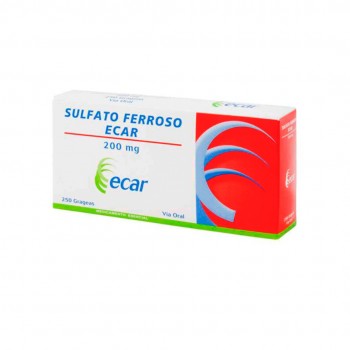 Sulfato Ferroso 200 Mg Cj x...