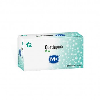 Queteapina 25mg Cjx30/bsx3...