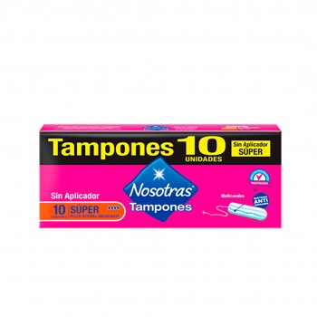 Tampon Nosotras Super x 10...