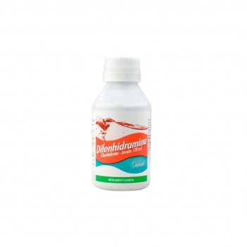 Difenhidramina X 120 ml.....