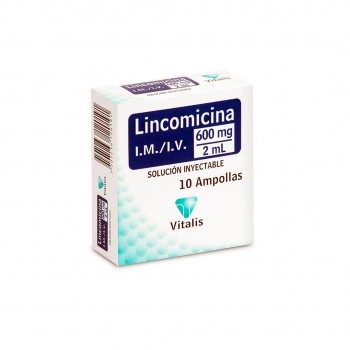 Lincomicina Amp 600mg/ 2ml...