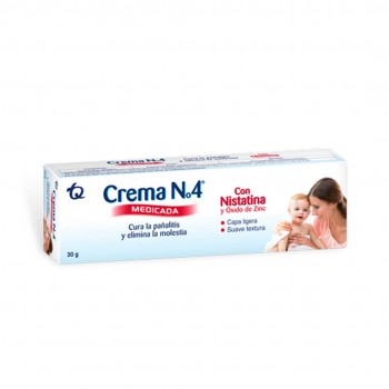 Crema No 4 Medicada Tubo X...