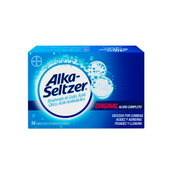 Alka Seltzer efervecente...