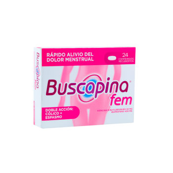 Buscapina Fem Cj x 24 Tabletas