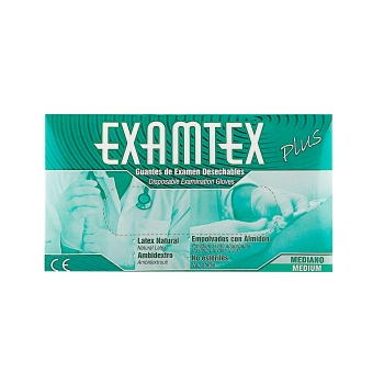 Guantes Latex Examtex Talla...