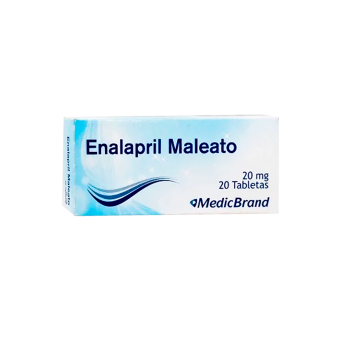 Enalapril 20mg Caja x 20...