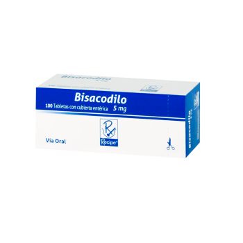 Bisacodilo 5mg Caja x 100...