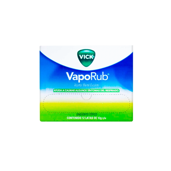 Vick Vaporub cj x 12 latas...