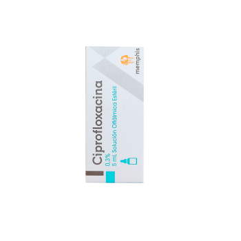 Ciprofloxacino 0,3% X 5ml...