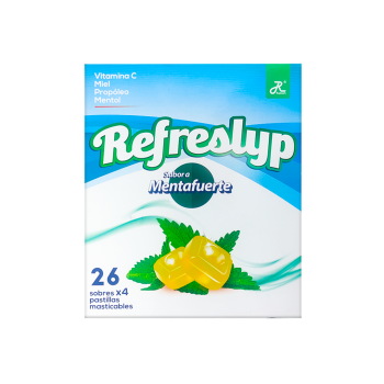 Refreslyp caja X 26 sobres...