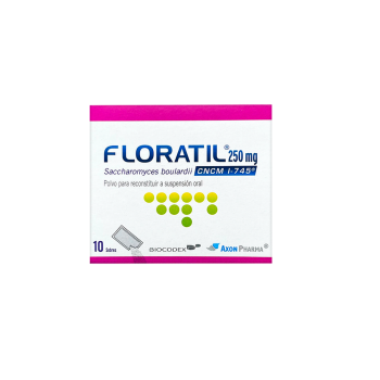 Floratil 250mg cj x 10 sobres