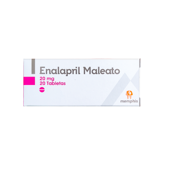 Enalapril 20mg Cj x 20 Tabl...