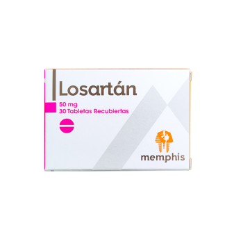 Losartan 50mg Cj x 30...