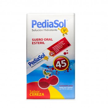 Pediasol 45 Cereza Caja x 5...