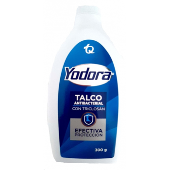 Talco Yodora con Triglosan...