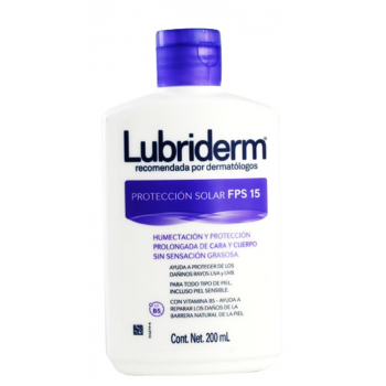 Lubriderm Proteccion Solar...