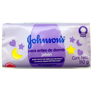 Jabon Johnson Antes de...