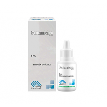 Gentamicina 0.3% X6ml...