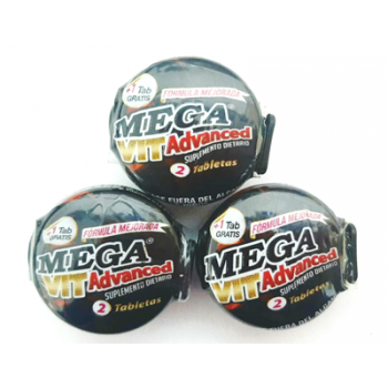 Mega Vit Advance Negro...