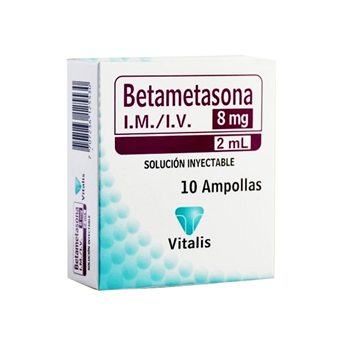 Betametasona 8mg x 2ml...