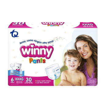 Pañal Winny Pants Etp 6 x...