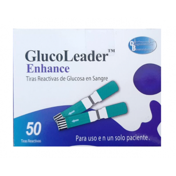 Tiras Reactivas GlucoLeader...