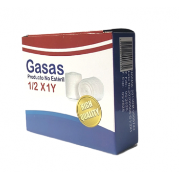 Gasa no esteril 1/2x 1