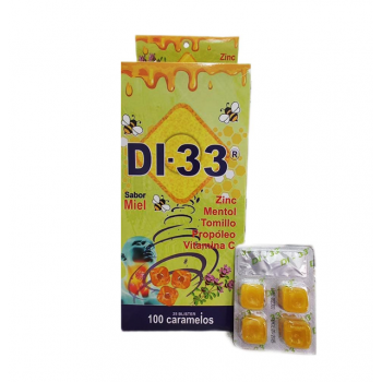 DI-33 Pastillas Caja X 100...