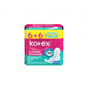 Kotex (Promo Pack 6+6) x 12...