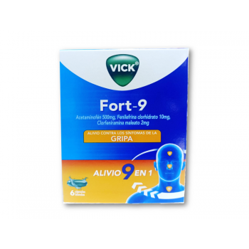 vick Fort - 9 Capsulas...