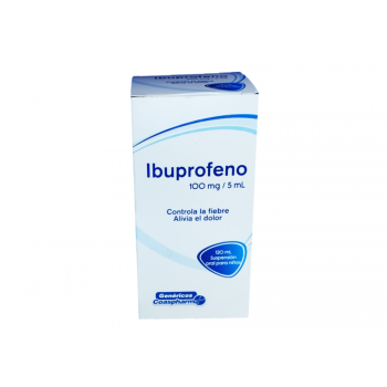 Ibuprofeno 100mg / 5ml...