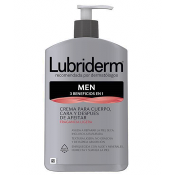 Lubriderm Men Fco x 400ml