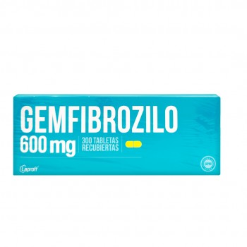 GEMFIBROZILO DE 600MG CAJA...