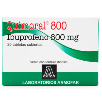 IBUPROFENO 800MG (QUIMORAL)...