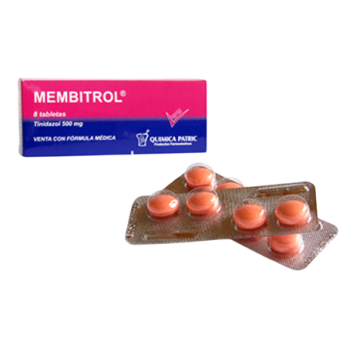 TINIDAZOL 500MG (MEMBITROL)...