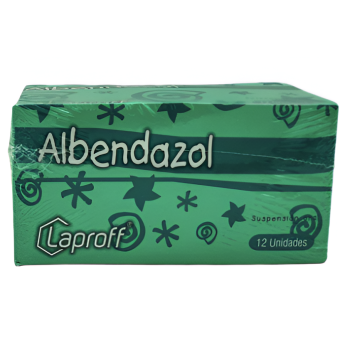 ALBENDAZOL SUSP 400MG...