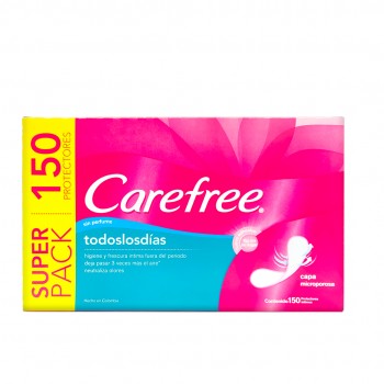 PROTECTORES CAREFREE CAJA X...