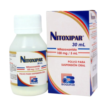 NITAZOXANIDA 100MG/5ML...