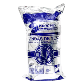 VENDA YESO 6"X5 YDS UND...