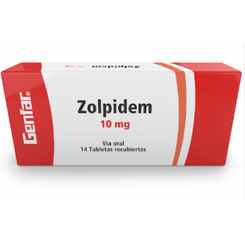 ZOLPIDEM 10MG CAJA X 14...