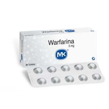 WARFARINA 5MG CAJAX30...