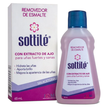 REMOVEDOR DE ESMALTE CON...