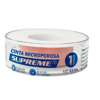 CINTA MICROPOROSA 1/2" X 5...