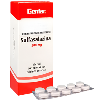 SULFASALAZINA 500MG...