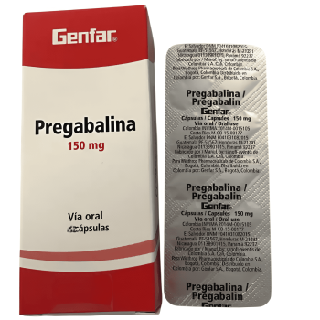 PREGABALINA  150MG CAJAX30...