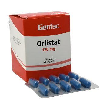 ORLISTAT 120MG CAJAX60 CAPS...