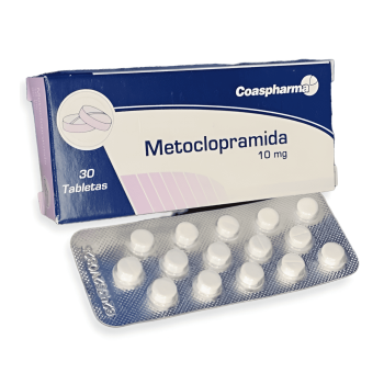 METOCLOPRAMIDA 10 MG CAJA X...