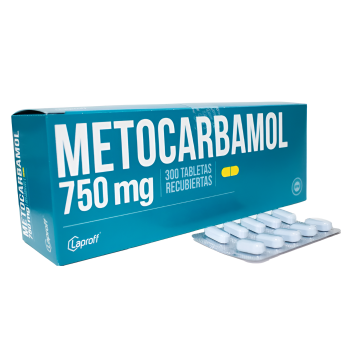 METOCARBAMOL 750MG CAJAX300...