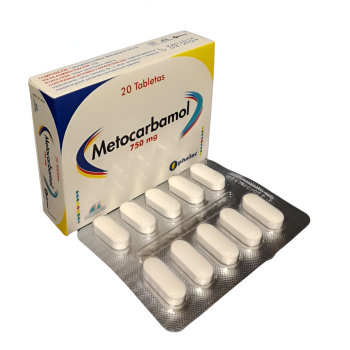 METOCARBAMOL 750MG CAJAX20...