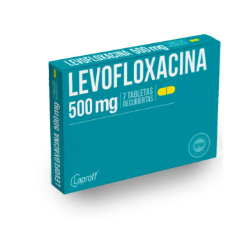 LEVOFLOXACINA 500MG CAJAX7...